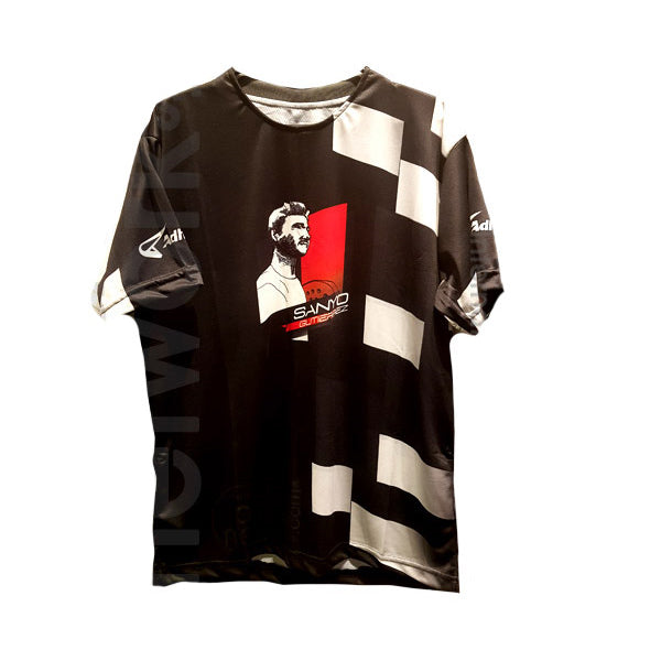 Remera Padelnetwork Art Series Sanyo Gutierrez