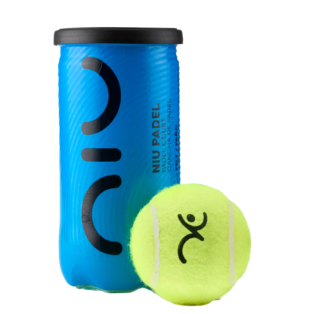 NIU Padel Tubo presurizado con 2 Pelotas Padel