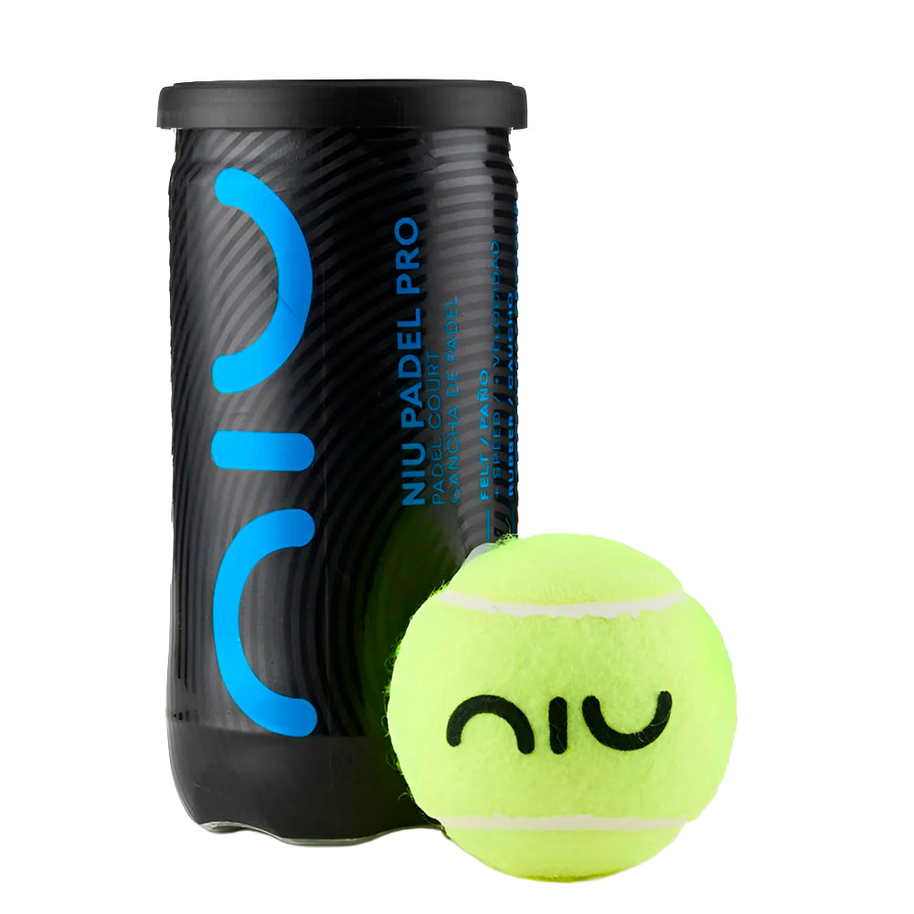 NIU Padel Tubo presurizado con 2 Pelotas Padel Pro