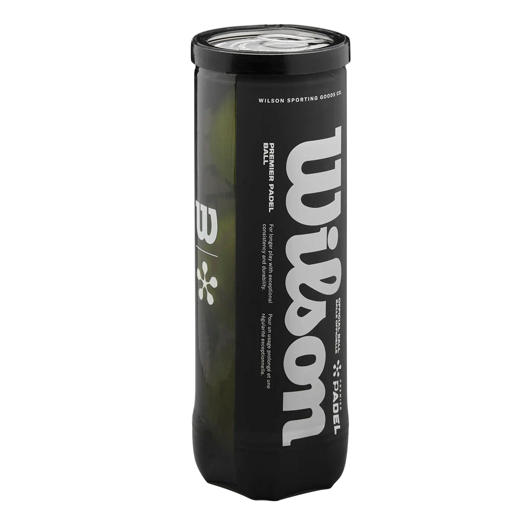 Wilson Tubo de 3 pelotas Premier Padel